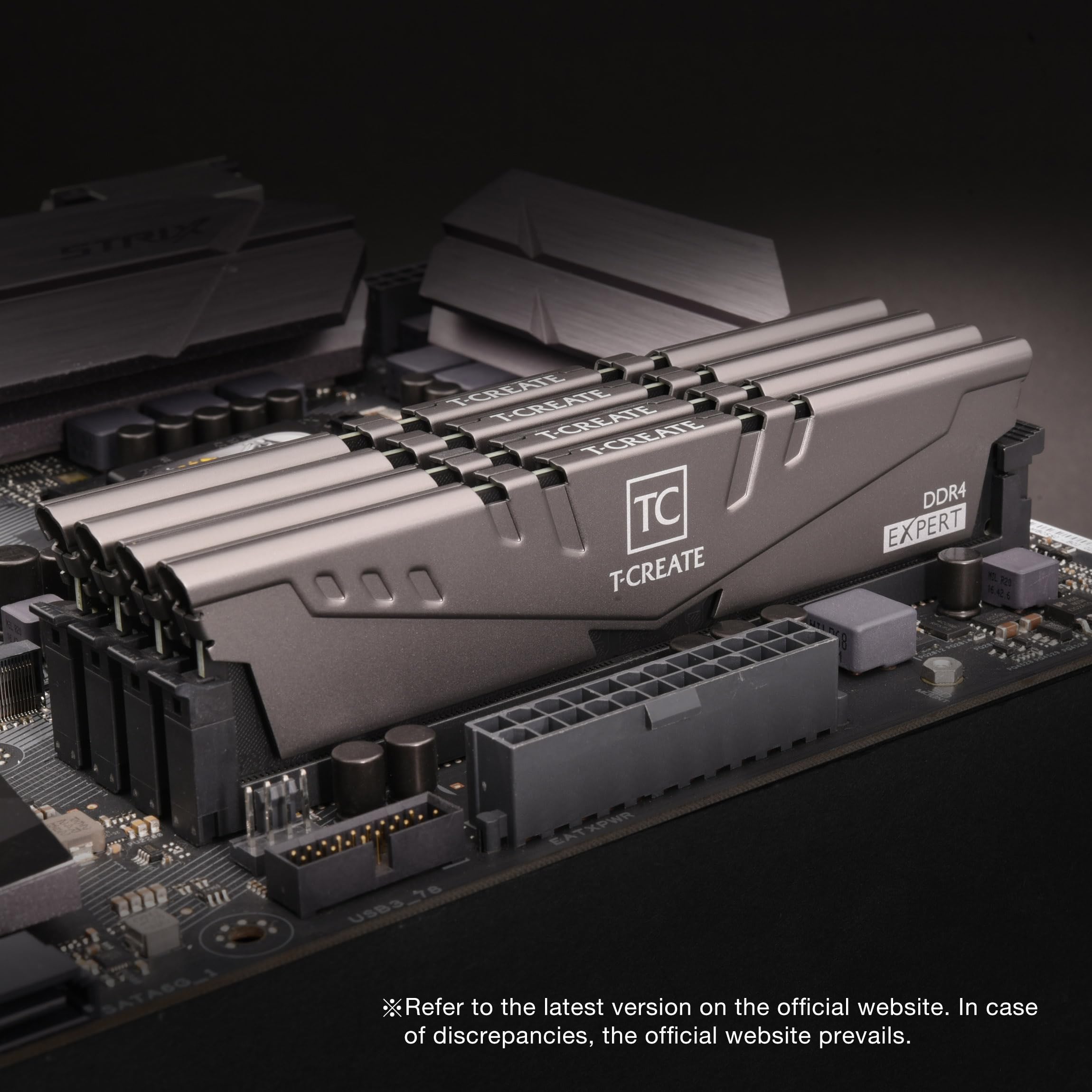 TTCED464G3600HC18JDC01 [T-CREATE EXPERT 64GB (32GBx2) DDR4 3600MHz (PC4-28800) CL18-22-22-42 1.35V] - 4