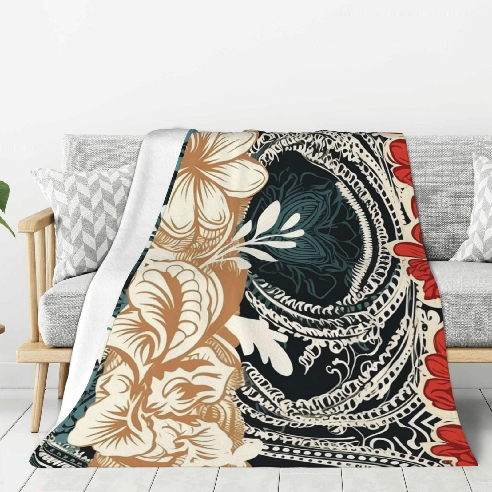 Couverture polaire flanelle douce légère jeté de canapé et plaid lit