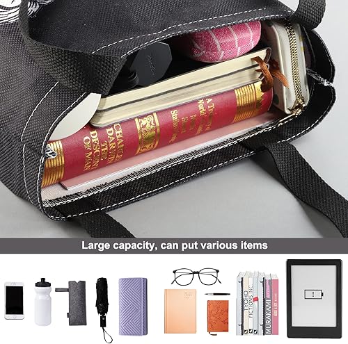 Miniatura 7 de BWWKTOP K-Pop Girl Group Tote Bag Cantante Fans Regalos Música Miembros de Grupo de Lona Bolsa de Hombro Singer Tour Mercancía