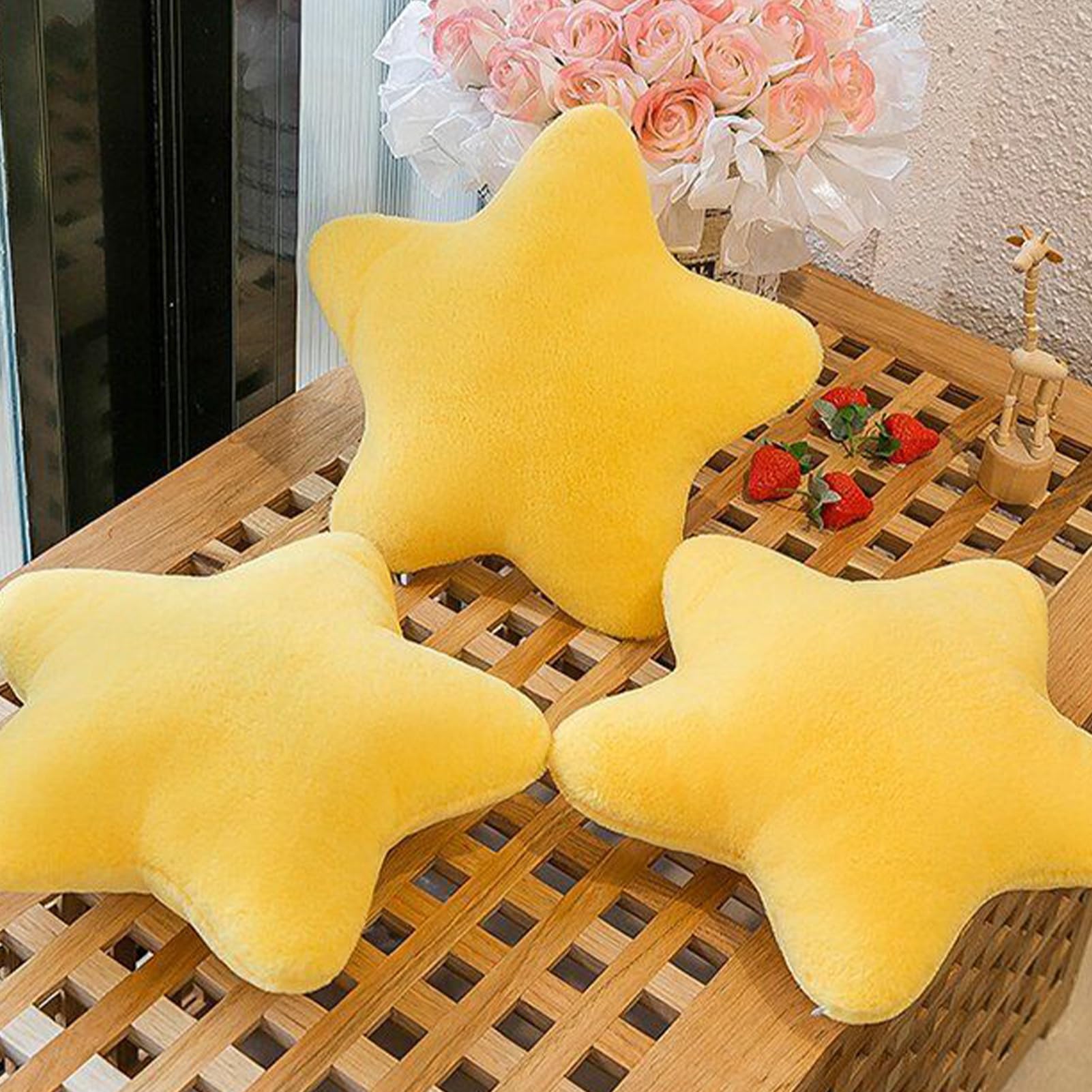 Cheval - Oreiller En Peluche Kawaii Pour Filles, Poupée En Peluche, Personnage Étoile Coréenne