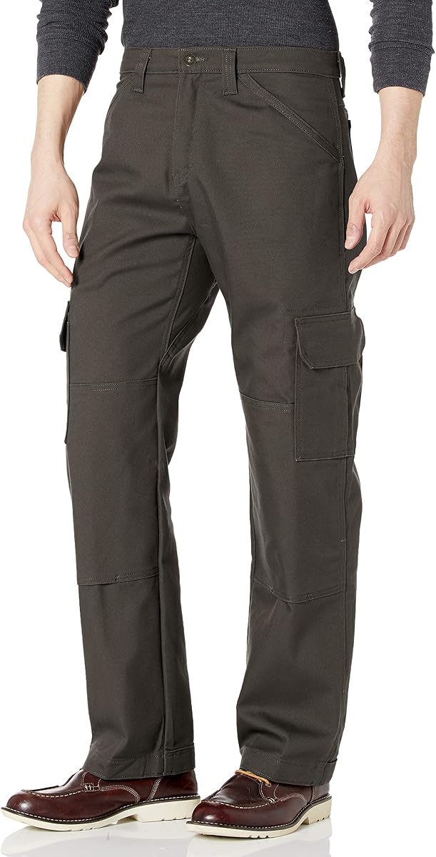 Dickies Duratech Ranger Duck Cargo Pants - Pantalones de trabajo utilitarios con bolsillos para herramientas para construcción, almacén