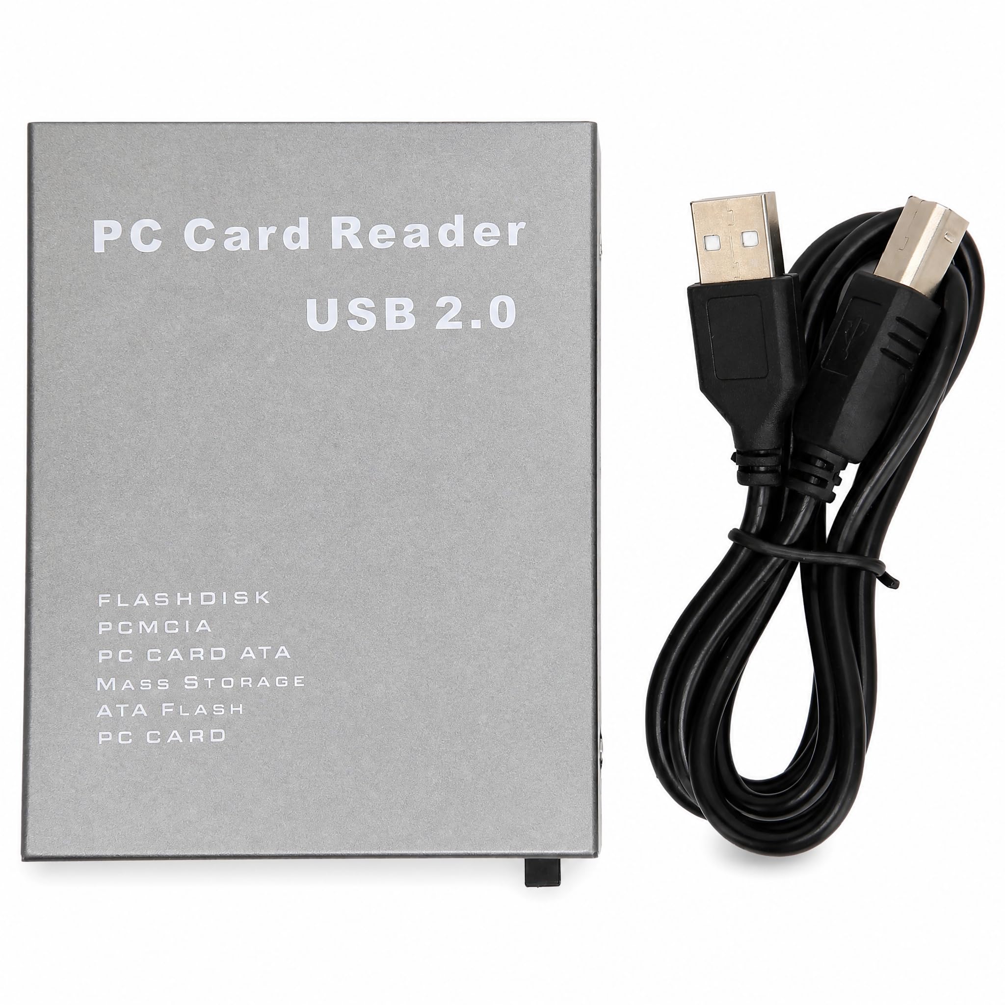 SENECESLI Lettore Schede SD PCMCIA USB 2.0, 68 Pin, Metallo per Industriale