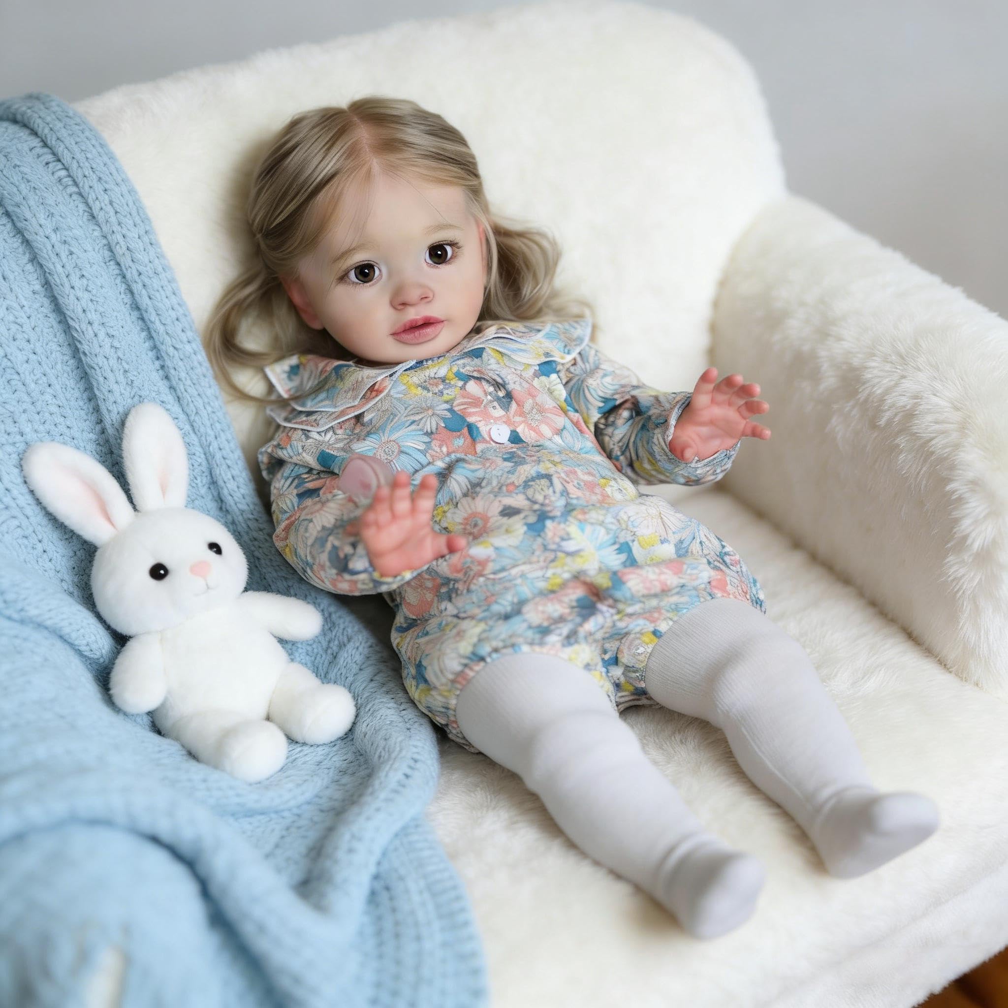 Amazon | RXDOLL 26インチ リアル リボーン 幼児 女の子 人形 ビッグ