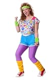 Women's Work It Out 80's Costume Plus Size