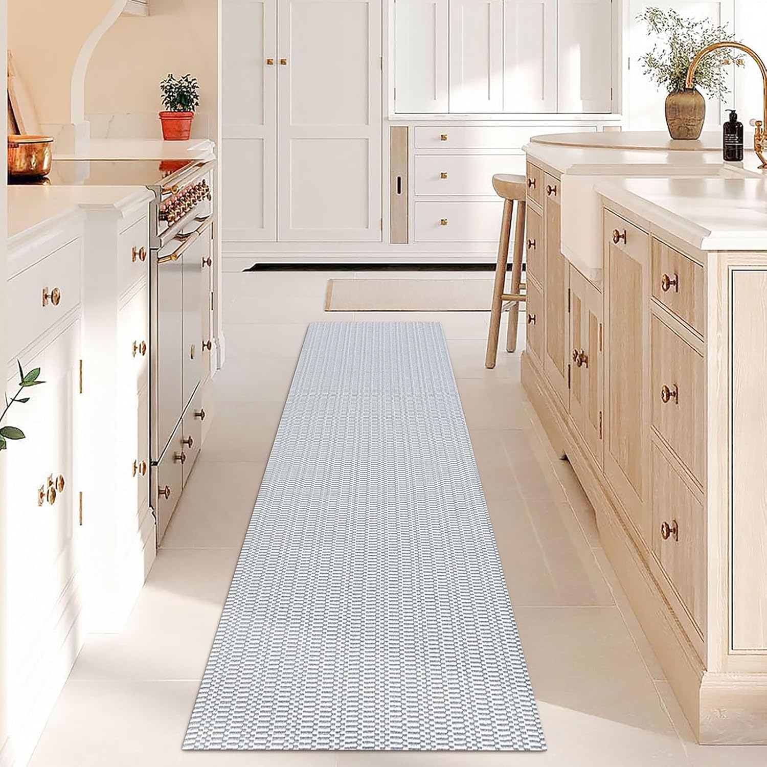 EARTHALL Boho Runner Rug 2.6x8 Ft Washable Runners for