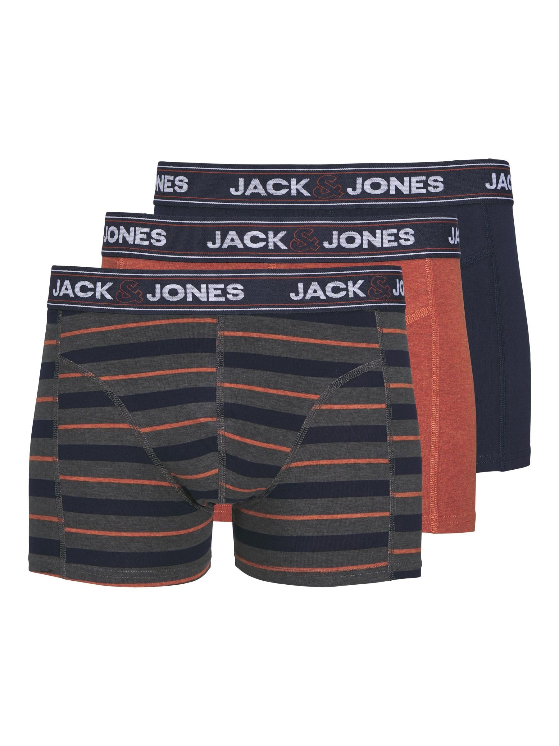 JACJOHN TRUNKS 3 PACK SN Boxer Şort Erkek