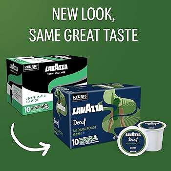 Amazon.com: Lavazza Classico Decaf Single-Serve Coffee K-Cups for