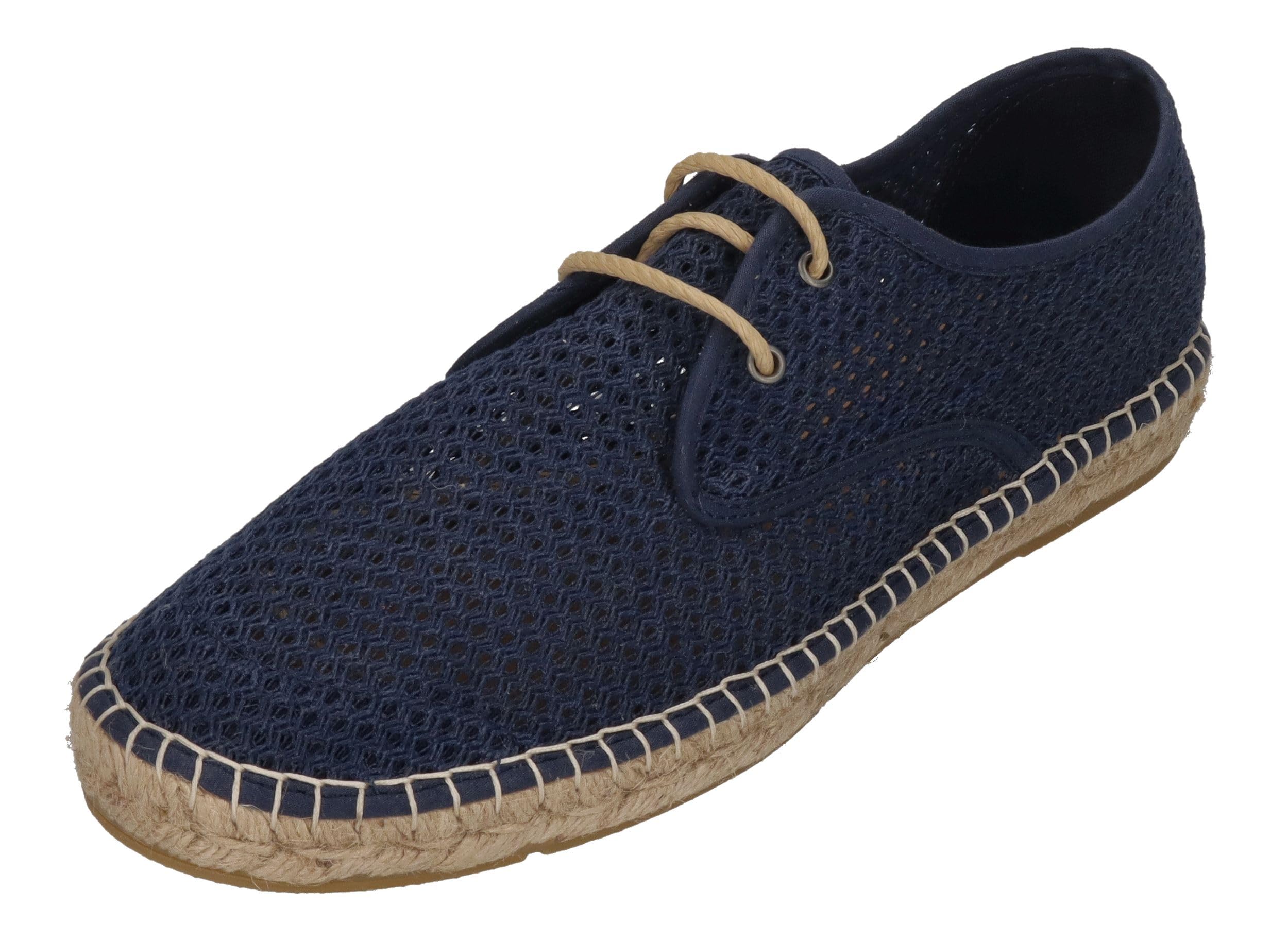 Espadrij L'Originale Herren Espadrilles - PAYSAN MESH Men - Marine