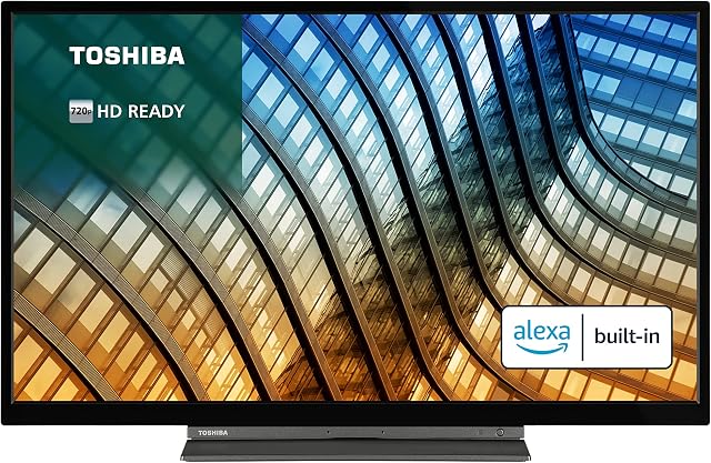 Toshiba 32WK3C63DB 32-inch, HD Ready, Freeview Play, Smart TV, Alexa Built-in (2021 Model)