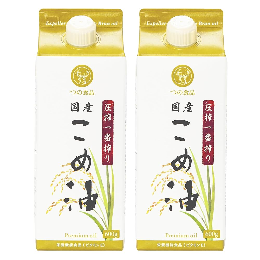 油と米 Amazon.co.jp: TSUNO 米油 こめ油 圧搾 一番搾り 紙パック 600g