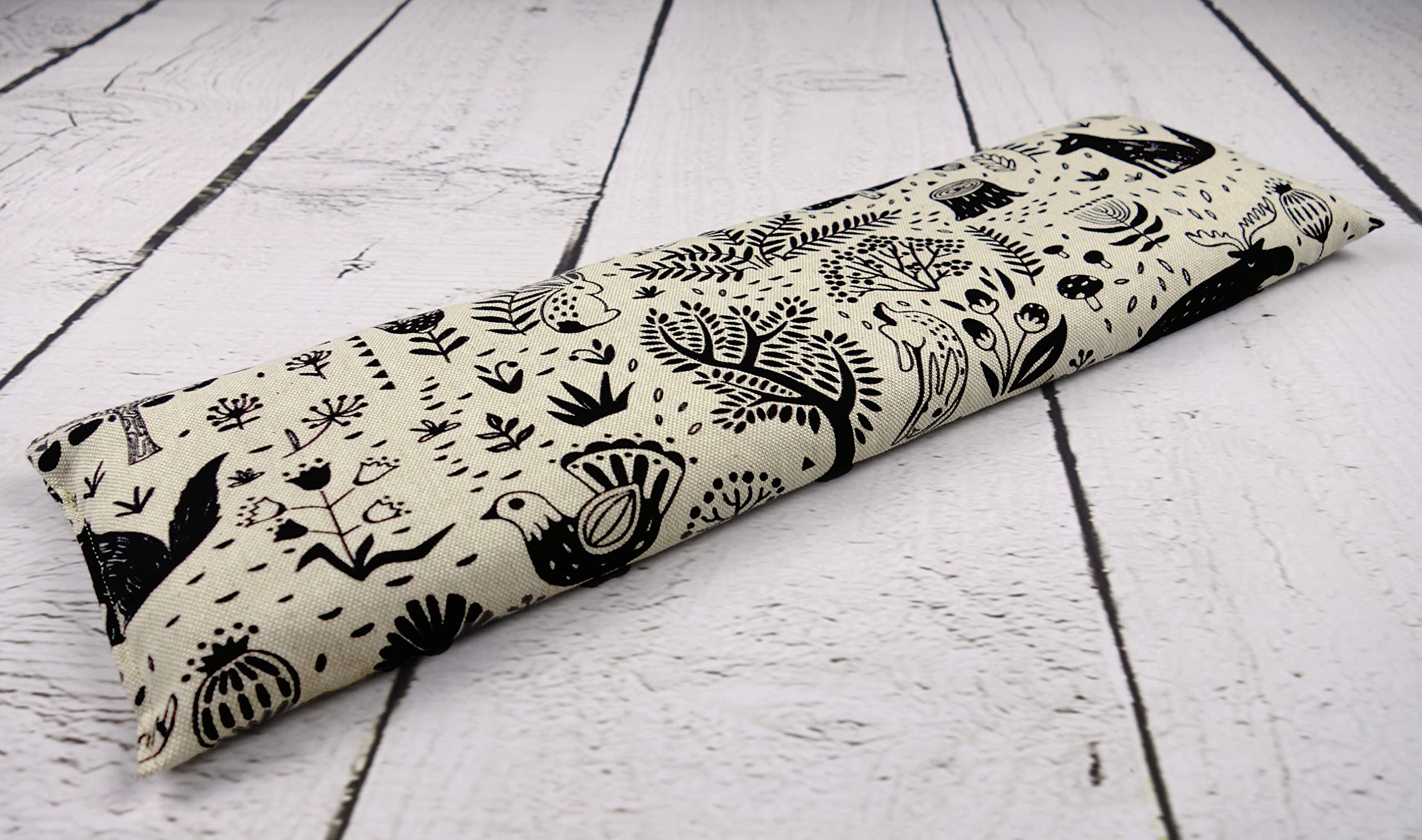 2 (uds) Saco Termico Microondas (43x12 cm) - Alivio Natural para Dolor Cervical, Lumbar y Menstrual, Uso en Calor o Frio - Gran Retencion de Calor - Muy duradero, Tela de Calidad - Aroma a Lavanda