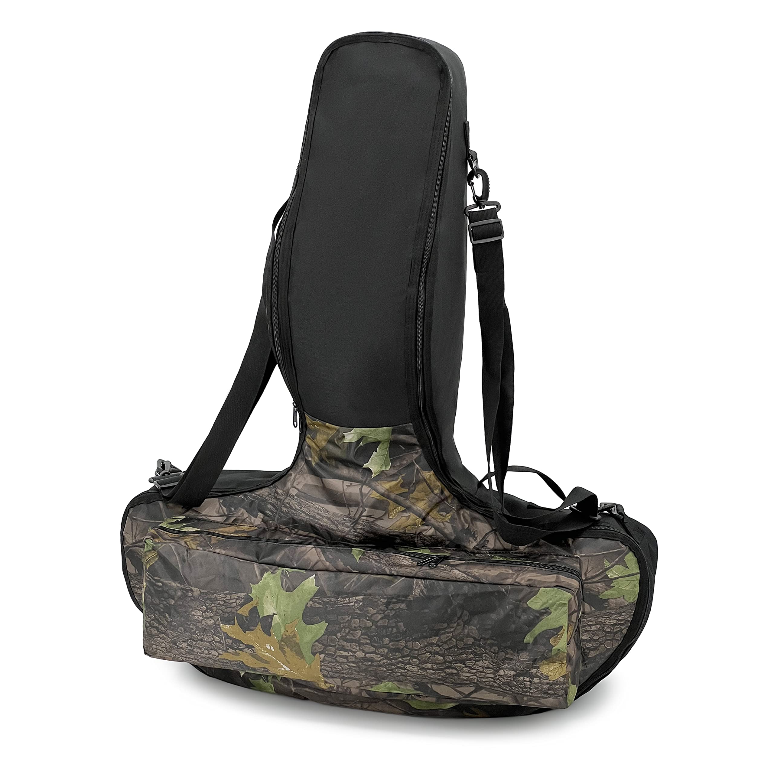 SilfraeSoft Crossbow Case Padded Crossbow Case for Crossbow with Scopes Tree Camo