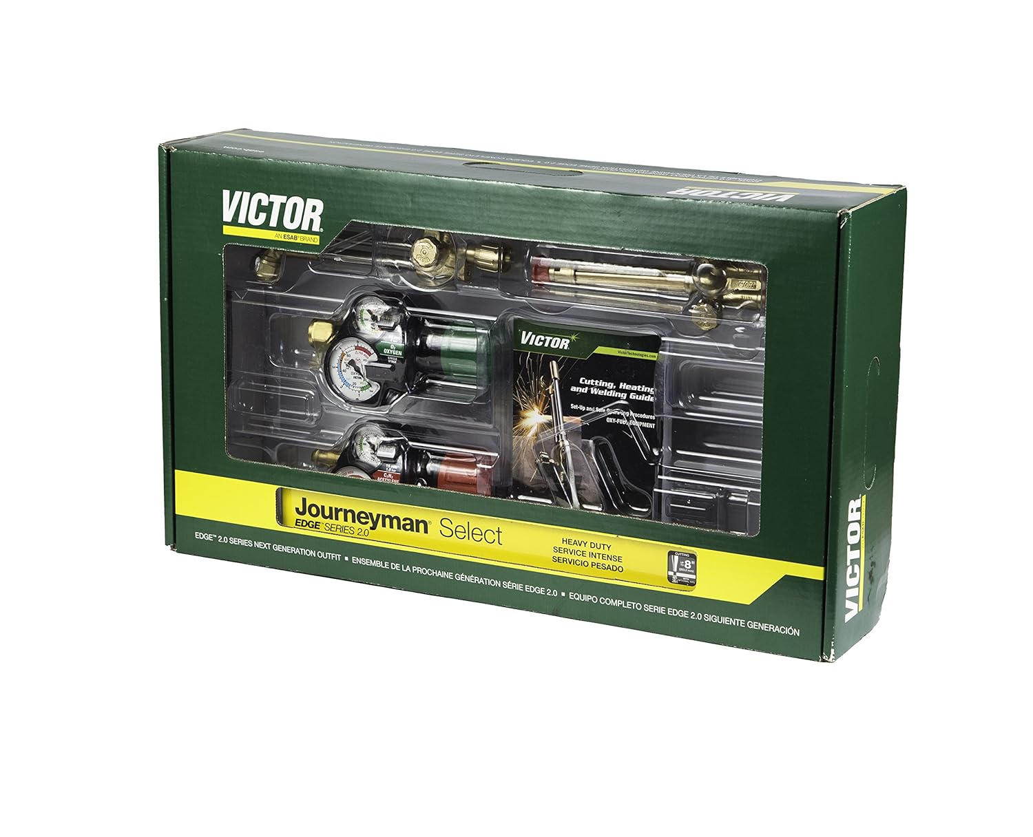 Victor 0384-2082 Journeyman Select Edge 2.0 540/510, 75° Plus Outfit