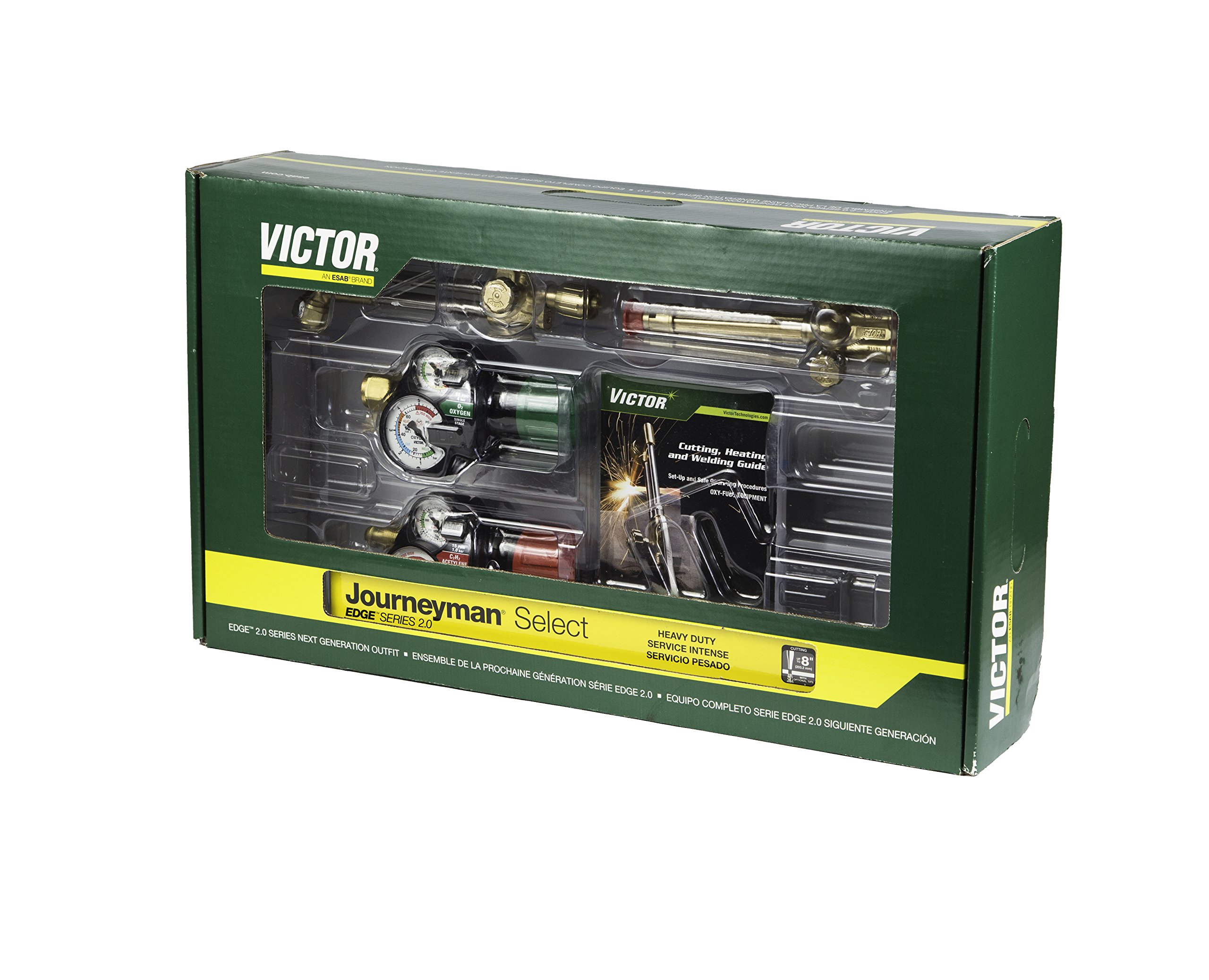 Victor 0384-2082 Journeyman Select Edge 2.0 540/510, 75° Plus Outfit