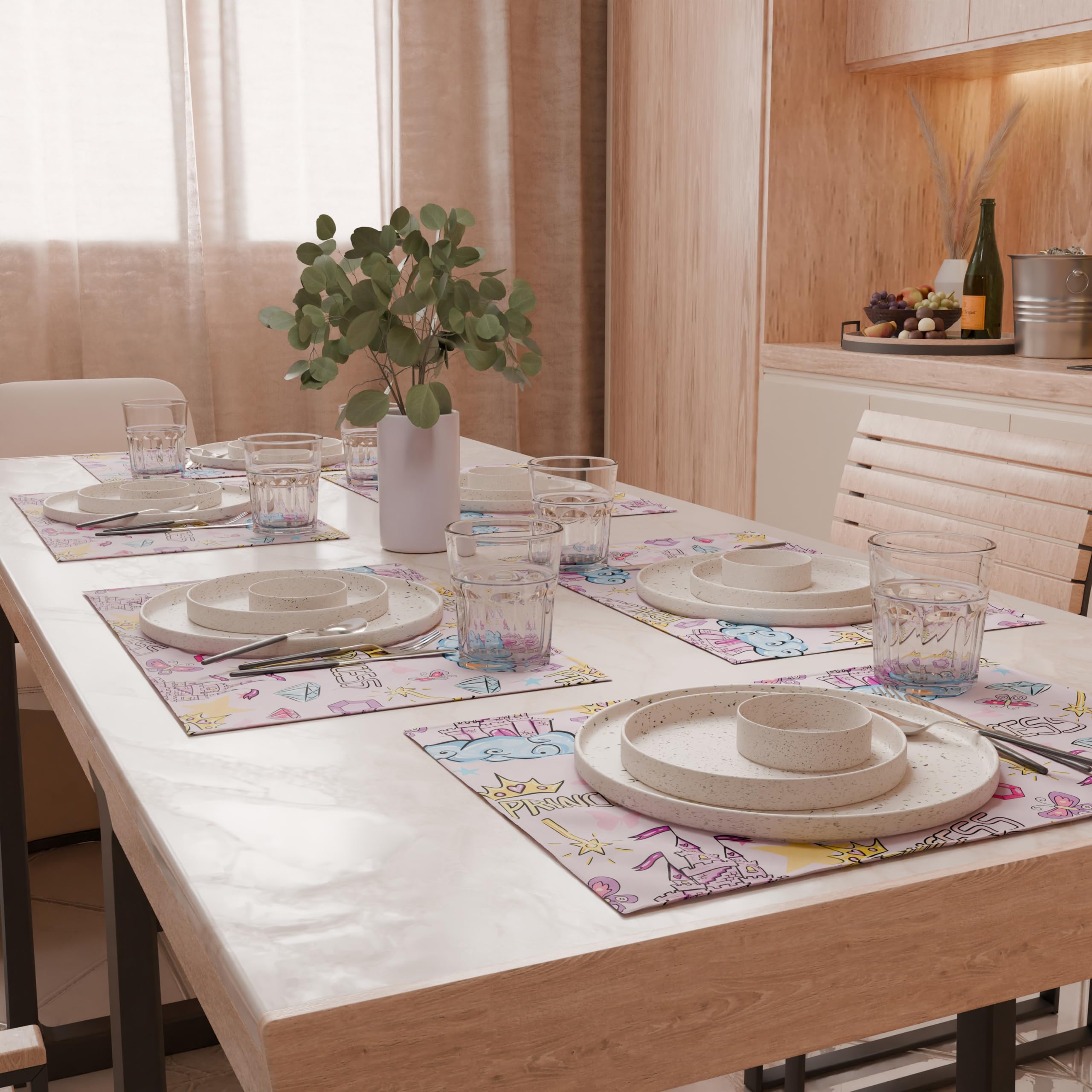 PETTI Artigiani Italiani, American Placemats with Digital Print - Image 3