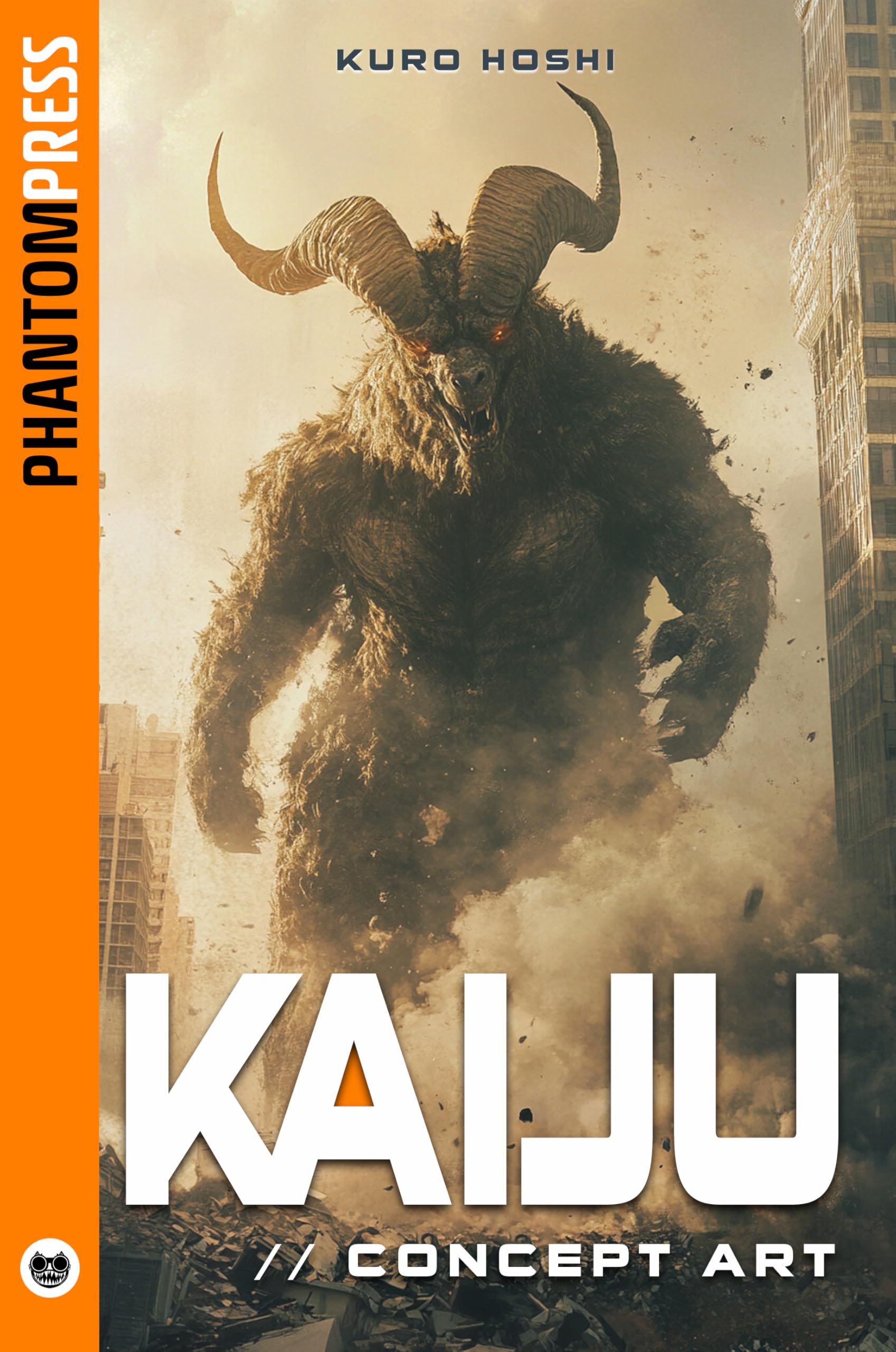 Livre Kaiju Concept Art recueil de 40 illustrations de monstres japonais