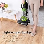 Eureka Powerful Bagless Upright Vacuum Cleaners Compact for Home Pets, Airspeed Ultra Lightweight Household Vacuum Cleaner for Carpet and Hard Floor, NEU100C, Lime Green