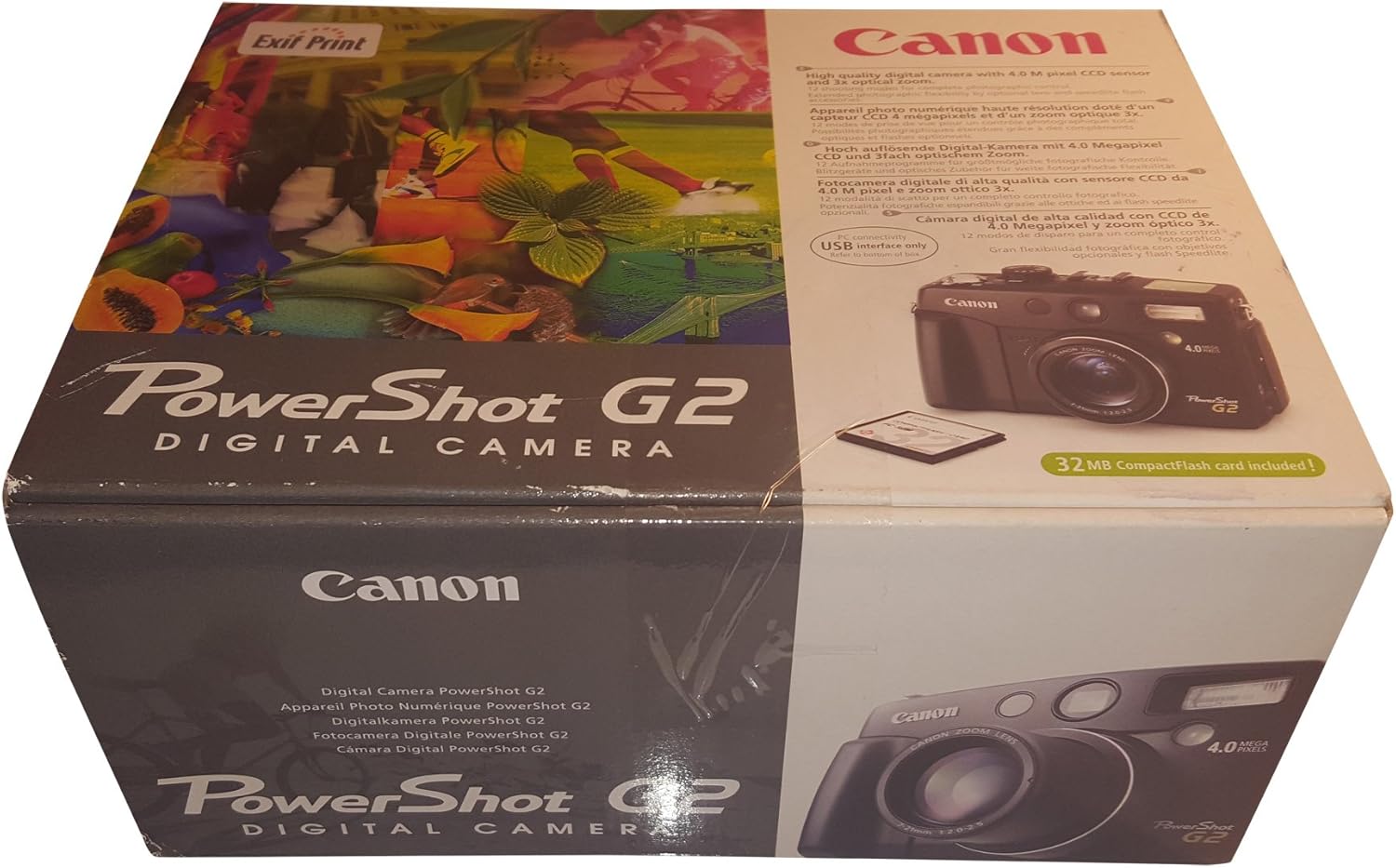 Canon Powershot G2 Digital Camera [4MP 3xOptical] Amazon.co.uk
