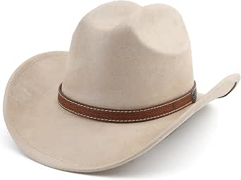 Generisch Sombrero Vaquero Western Unisex 2026 – Estilo Clásico Para Rodeos, Disfraces Y Fiestas Temáticas, Transpirable Y Ajustable