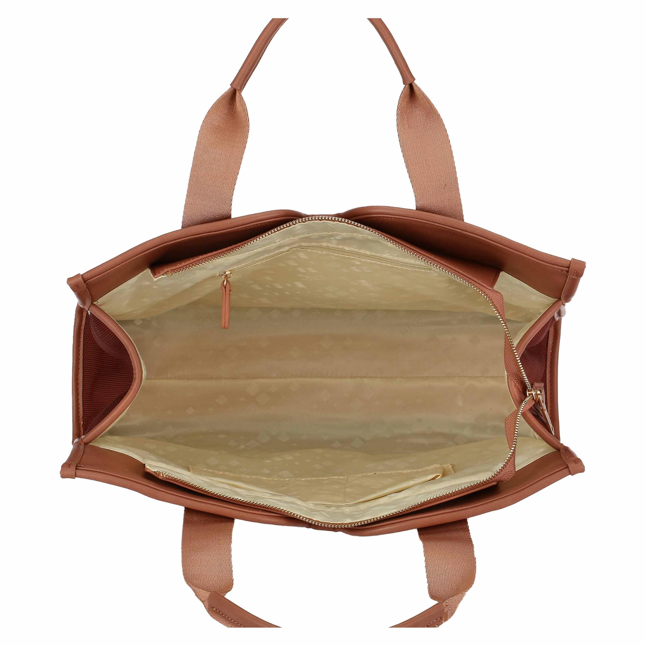 THUN - Shopper, grande - poliestere, PU, metallo - Collezione Sempre con me - 40 x 13 x 35 cm
