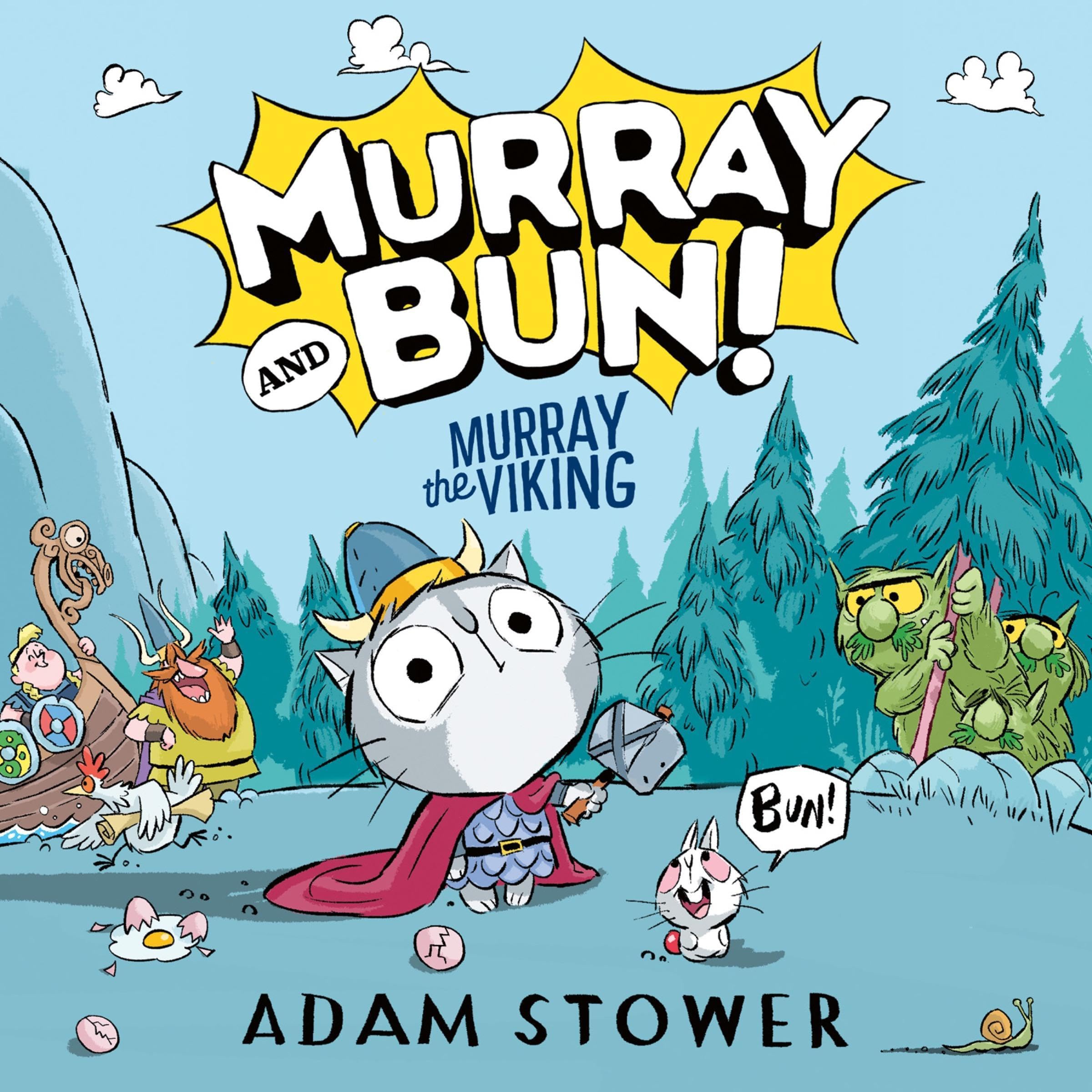 Cover art for Murray and Bun (1) – Murray the Viking