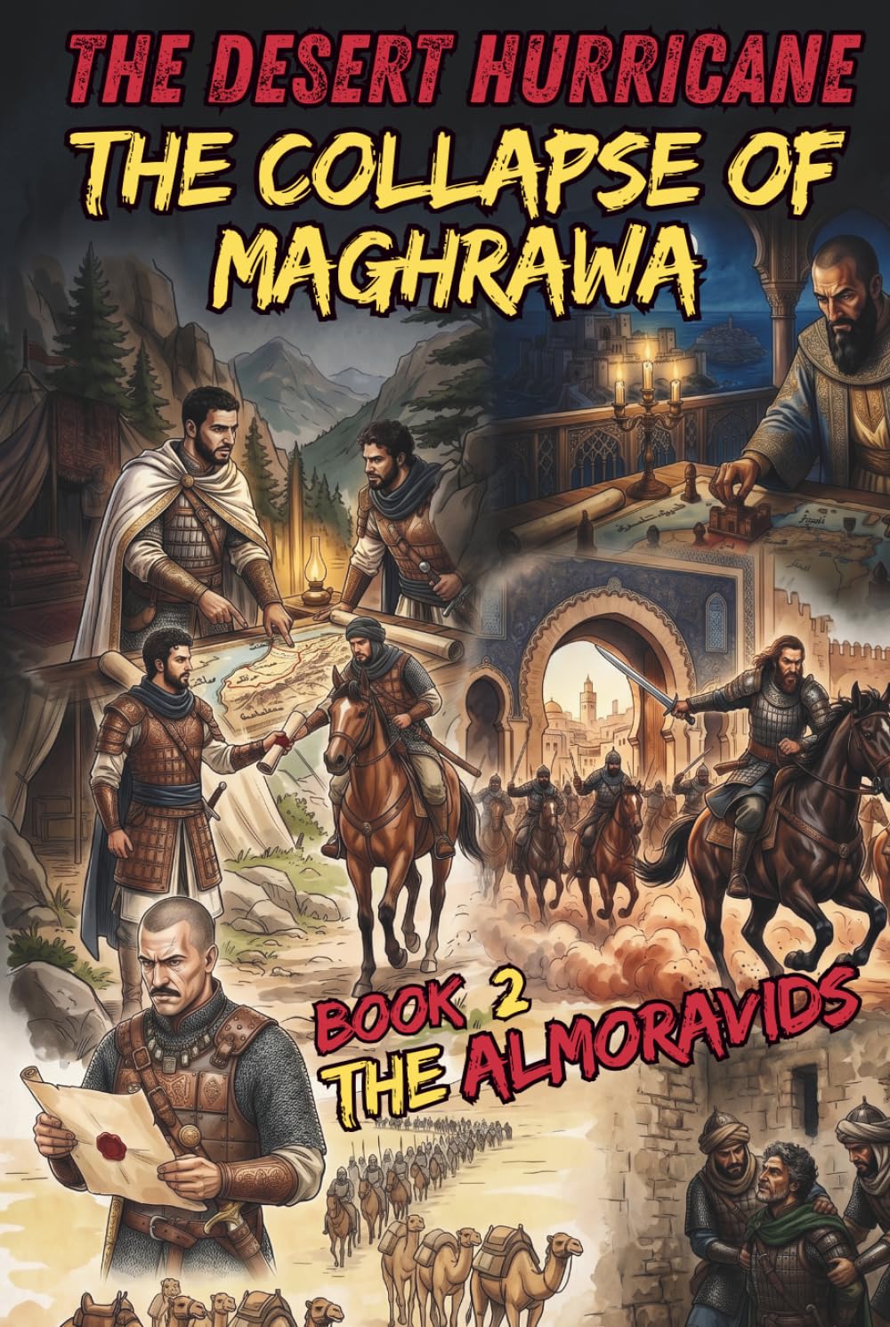 The Desert Hurricane | The Collapse of Maghrawa: The Almoravids Series - Book 2 | Moroccan History Collection for Young Readers