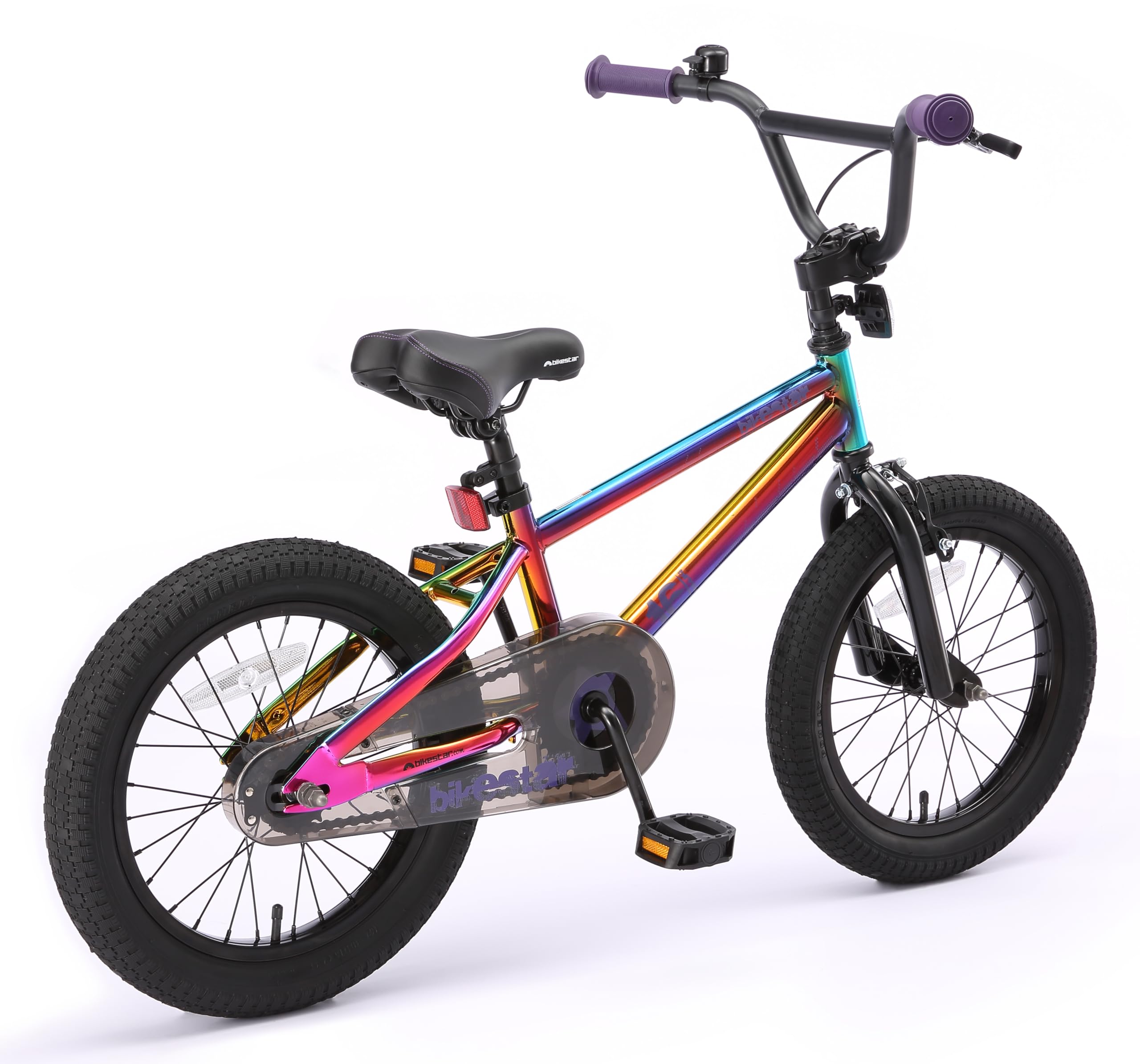 BIKESTAR Vélo Enfant pour Garcons et Filles de 4-5 Ans | Bicyclette Enfant 16 Pouces BMX avec Freins