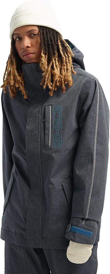 Burton Men's Gore-tex Doppler Jacket, Bog Heather/Denim, X