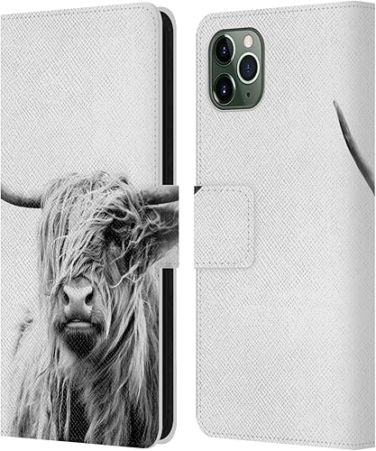 Head Case Designs Dorit Fuhg - Funda de piel con licencia oficial de Portrait of a Highland Cow Travel Stories compatible con Apple iPhone 11 Pro Max Head Case Designs Dorit Fuhg - Funda de piel con licencia oficial de Portrait of a Highland Cow Travel Stories compatible con Apple iPhone 11 Pro Max