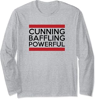 Cunning Baffling Powerful Alcohol Recovery AA Anonymous WORK Long Sleeve T-Shirt