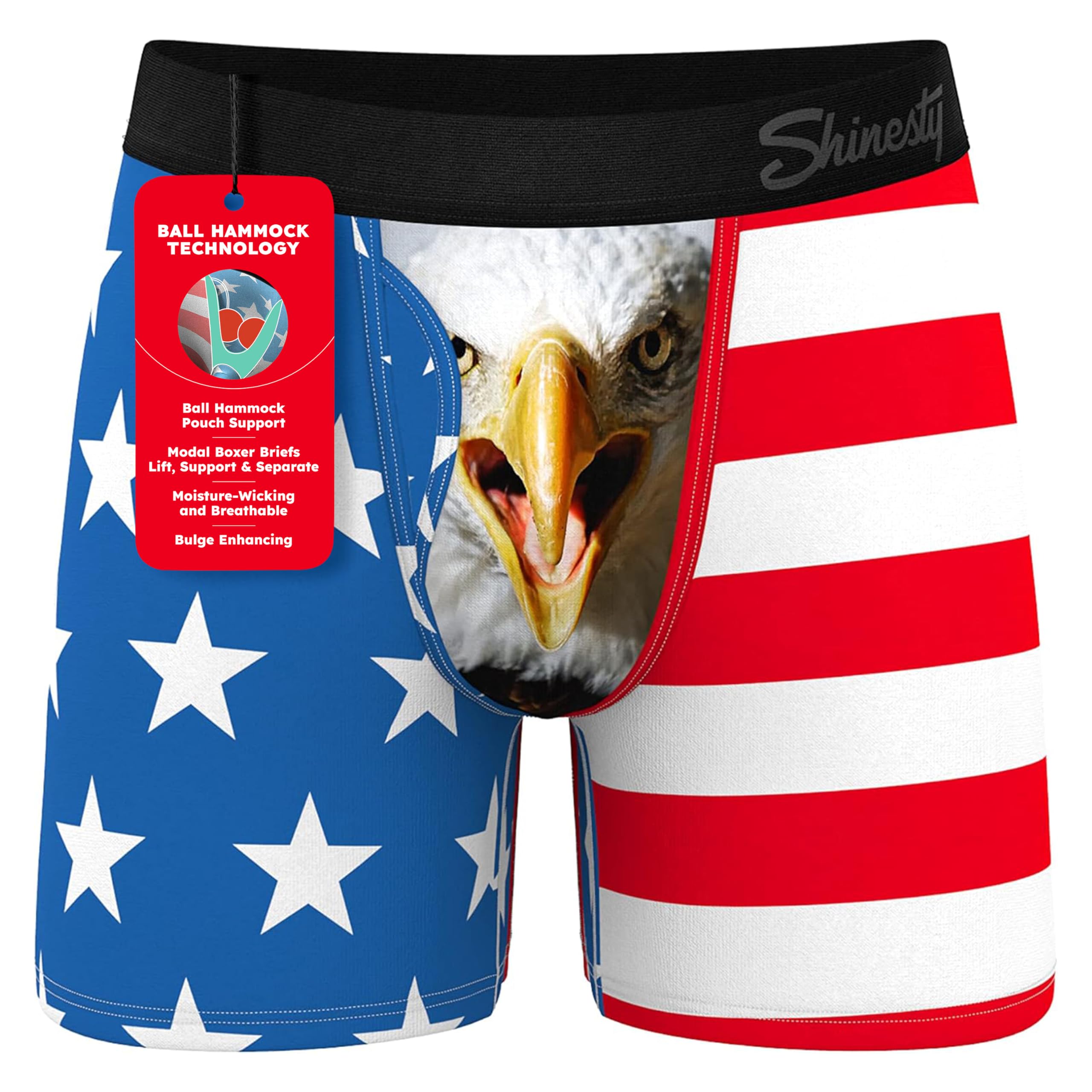 Ball Hammock Pouch Underwear with Fly