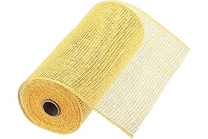 MECCANIXITY Yellow Mesh for Wreaths: Brighten Up Your Creations