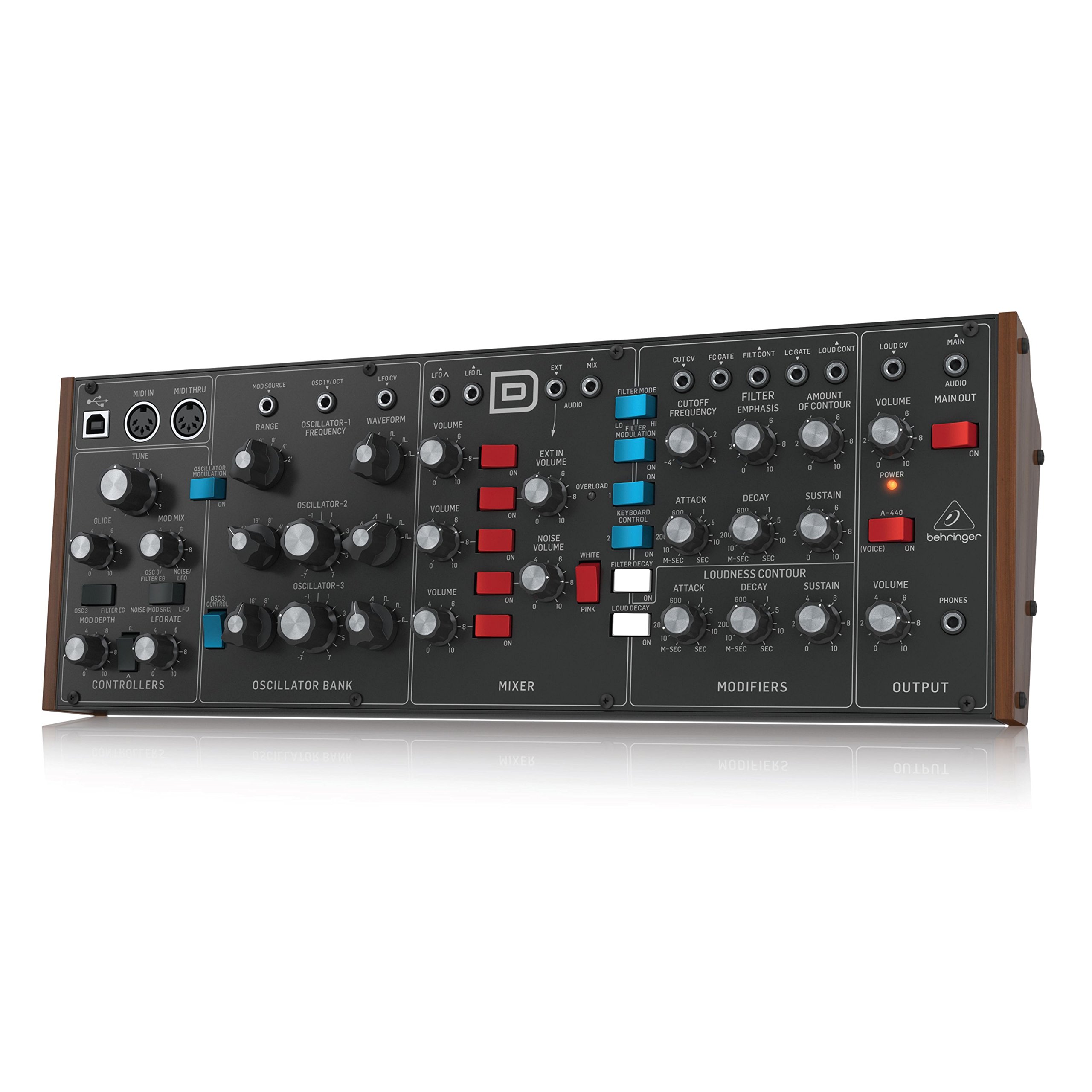 Behringer MODEL D アナログシンセサイザー Behringer Model D Analog Synthesizer | Sweetwater