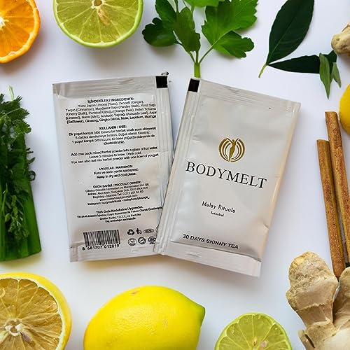 Miniatura 2 de BODYMELT 30 Days Detox Tea Powder Form  Fórmula de té de hierbas  Té en polvo de 30 bolsitas  0.14 oz  15 mezclas de hierbas y potenciador de