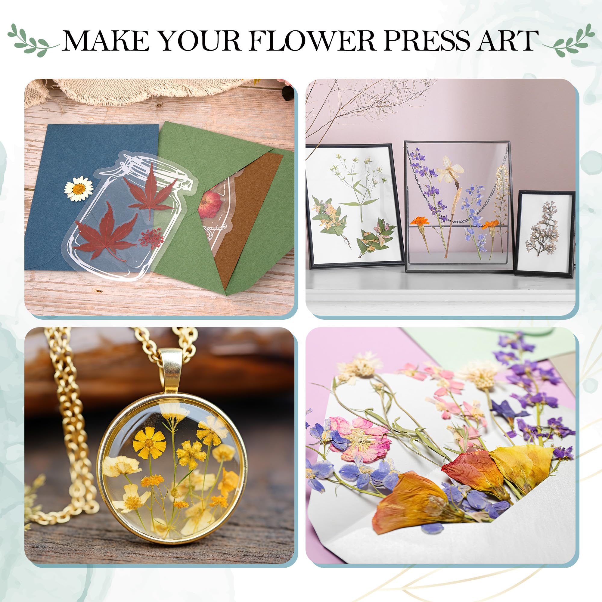 Fabric Flower Bouquet Craft Kit For Kids - DIY Flower Press Toys Ages 3-12