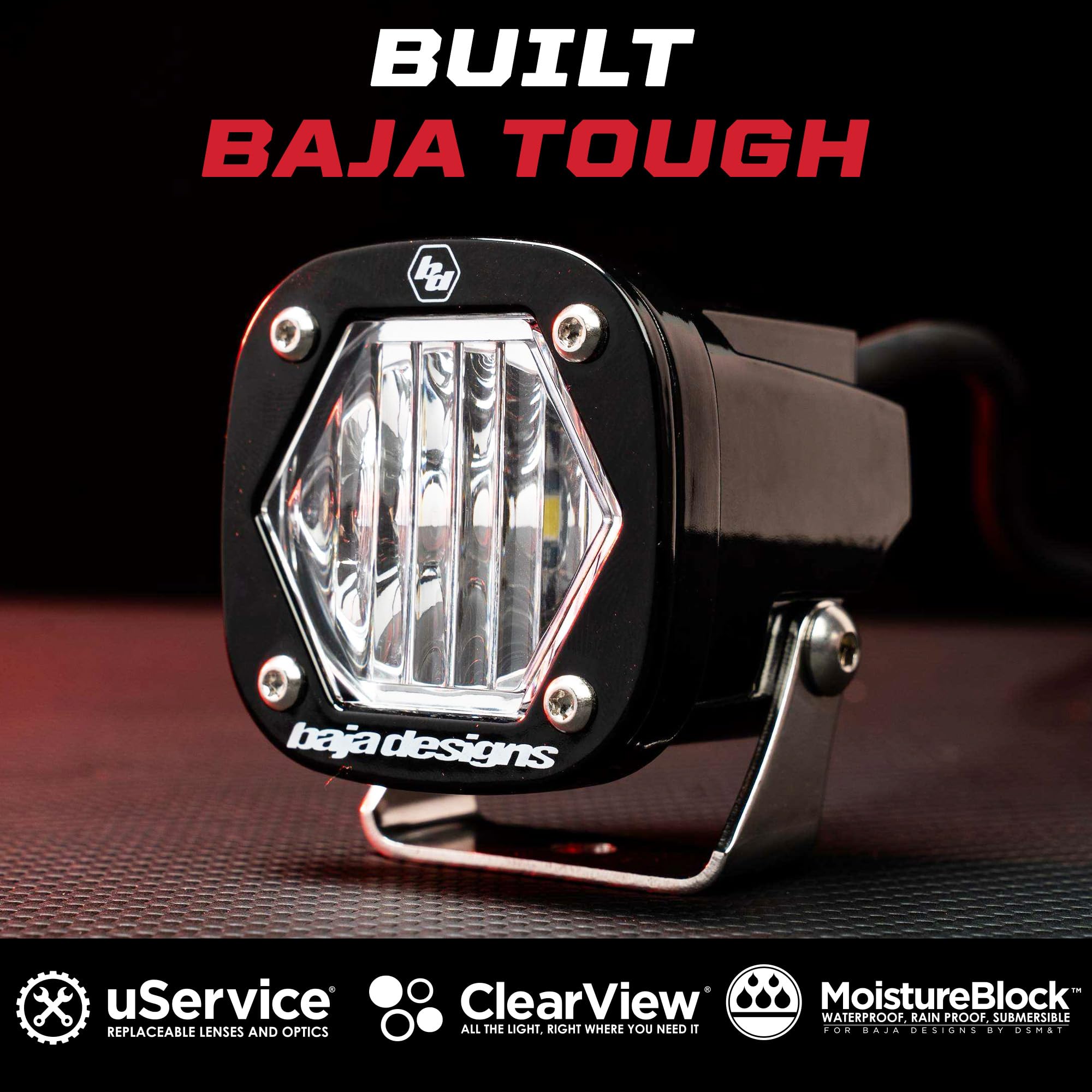 Amazon.com: Baja Designs S1 LED Auxiliary Light Pods - Universal