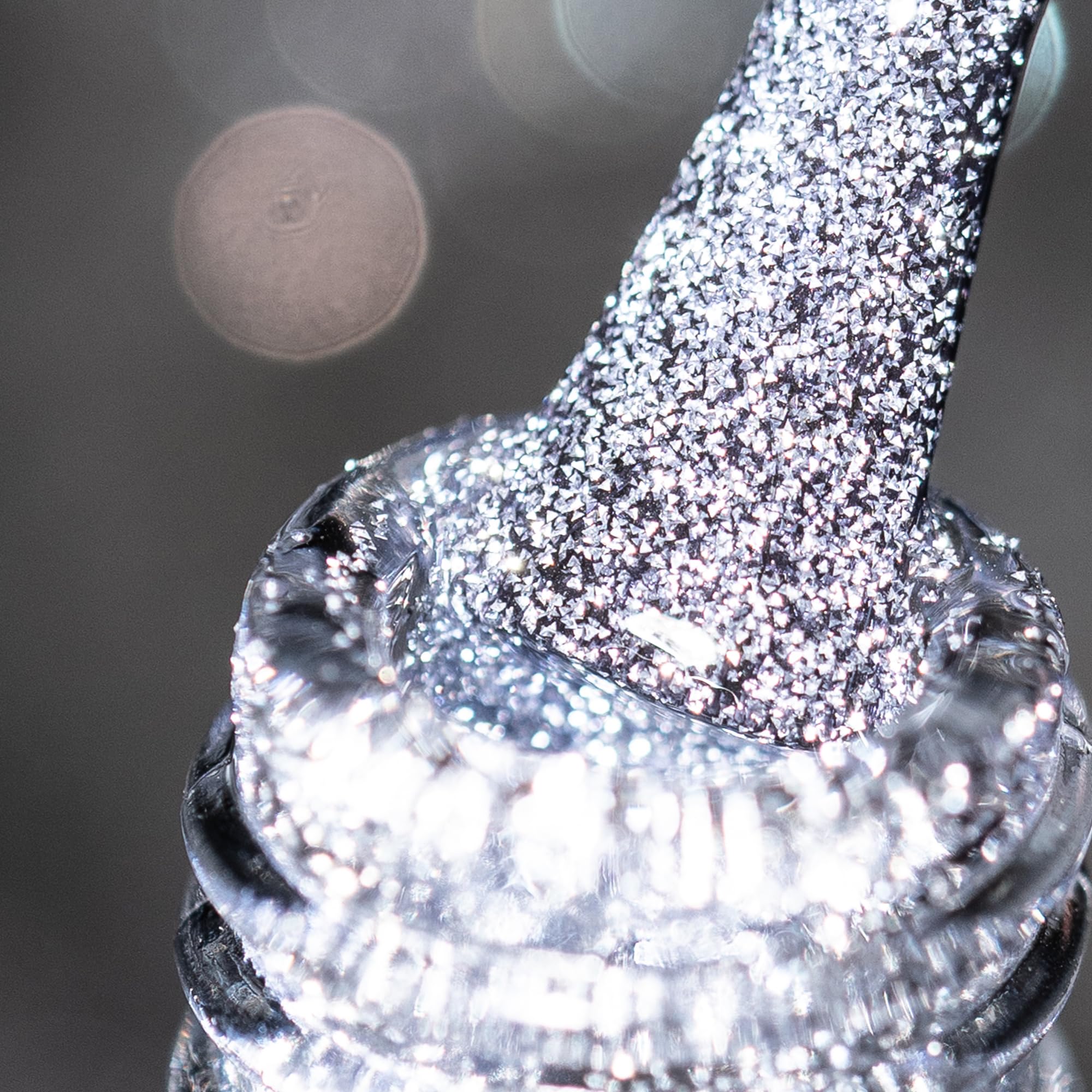 BURANO Reflective Gel Nail Polish, 7.3ml Reflective Diamond Nail Glitter Gel Polish, Sparkly Summer Color Holographic Glitters Shiny Gel Polish UV