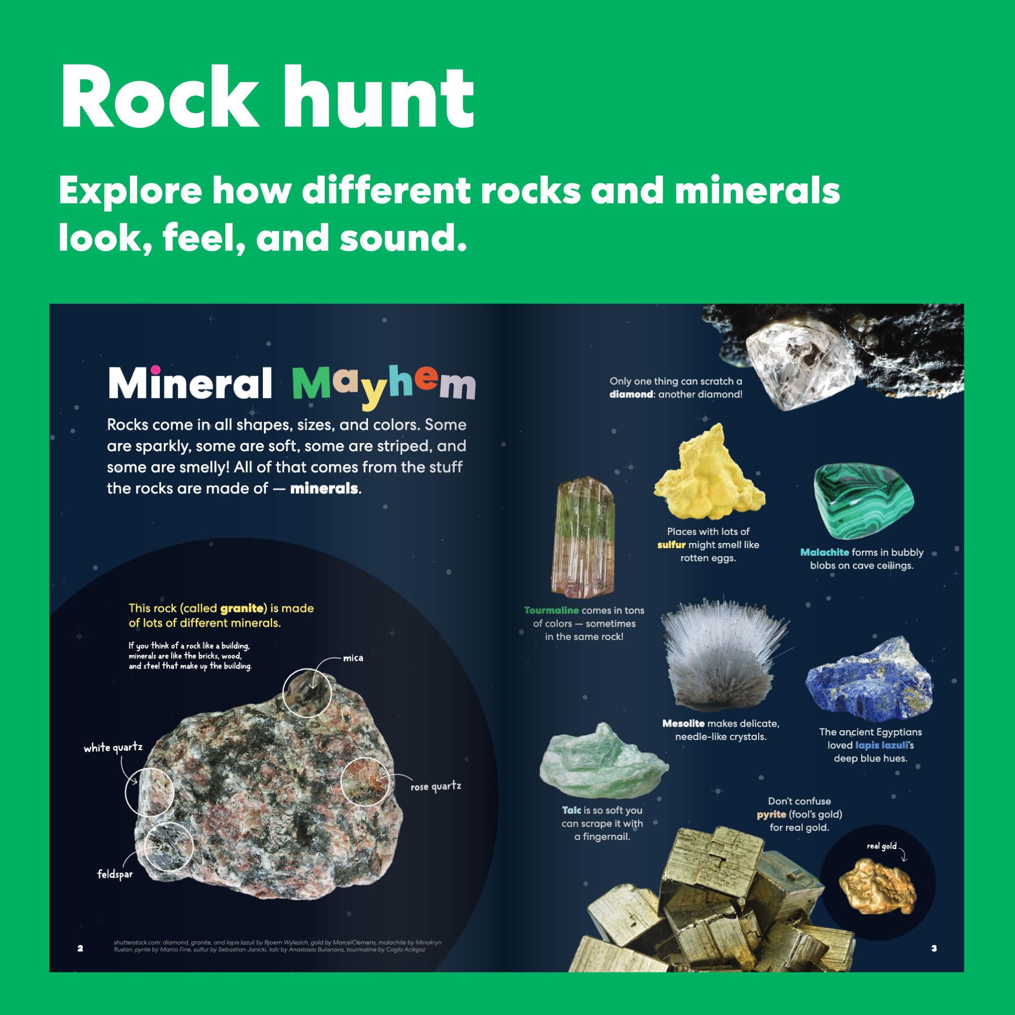 Volcano Science Kit para niños de 5 a 8 años – Kit de ciencia STEM y juguete educativo con exploración de rocas y minerales, geodas reales, lente de aumento, vitrina y experimento de erupción 6