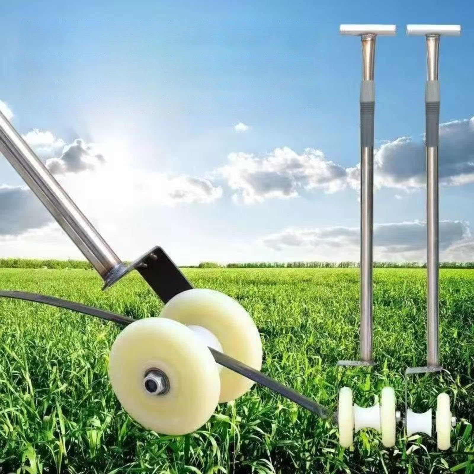 Attrezzatura per Sollevare Il Nastro di Irrigazione per Agricoltori, Semplice Strumento in Metallo per L'irrigazione.