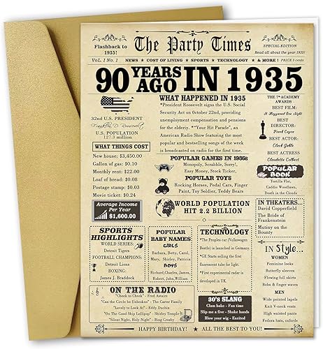 Tarjeta de regalo de feliz cumpleaños 50 para mujeres y hombres, divertido regalo de cumpleaños de 50 años para marido y esposa, regalo de