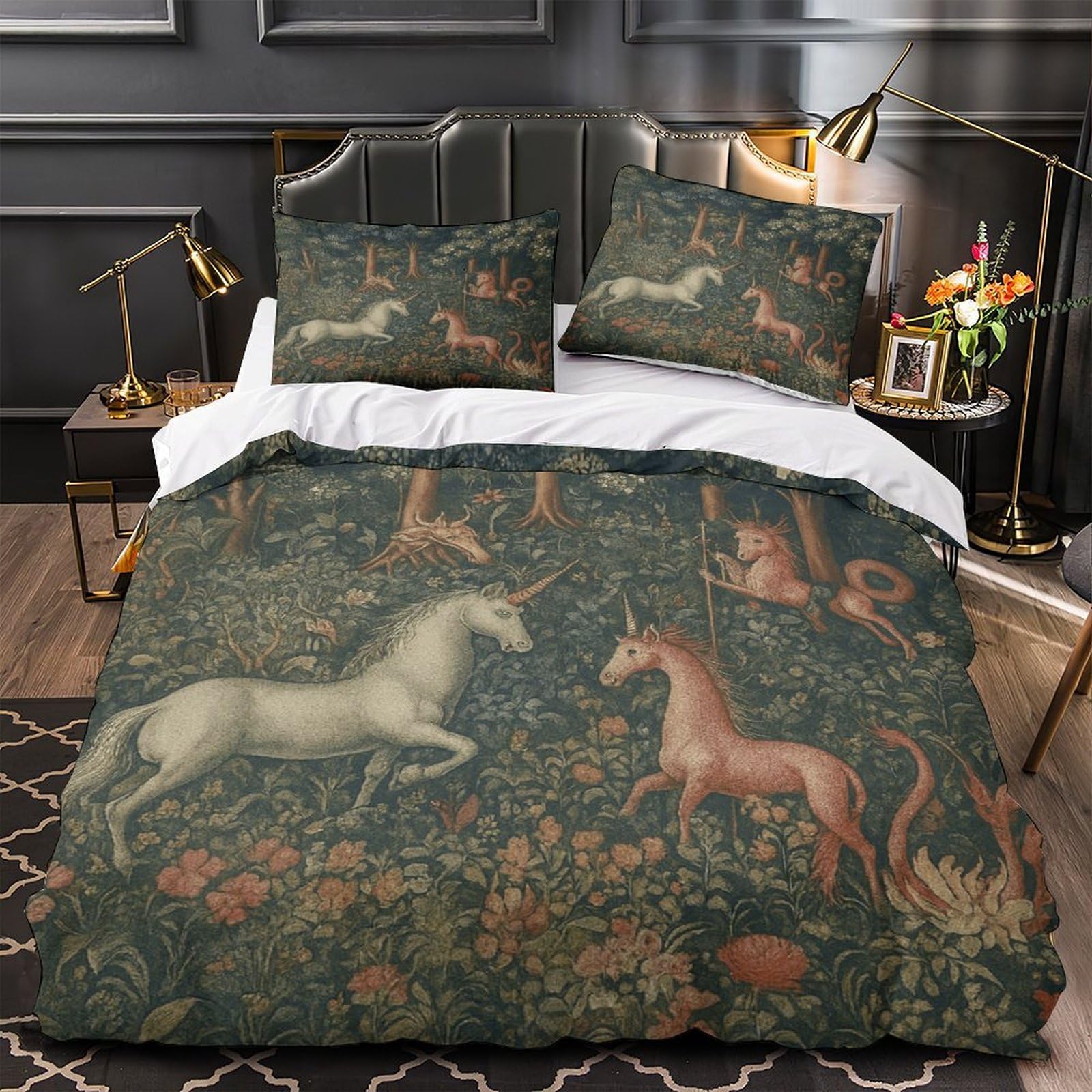 Parure de lit imprimée ranch 3D pour une chambre style évasion