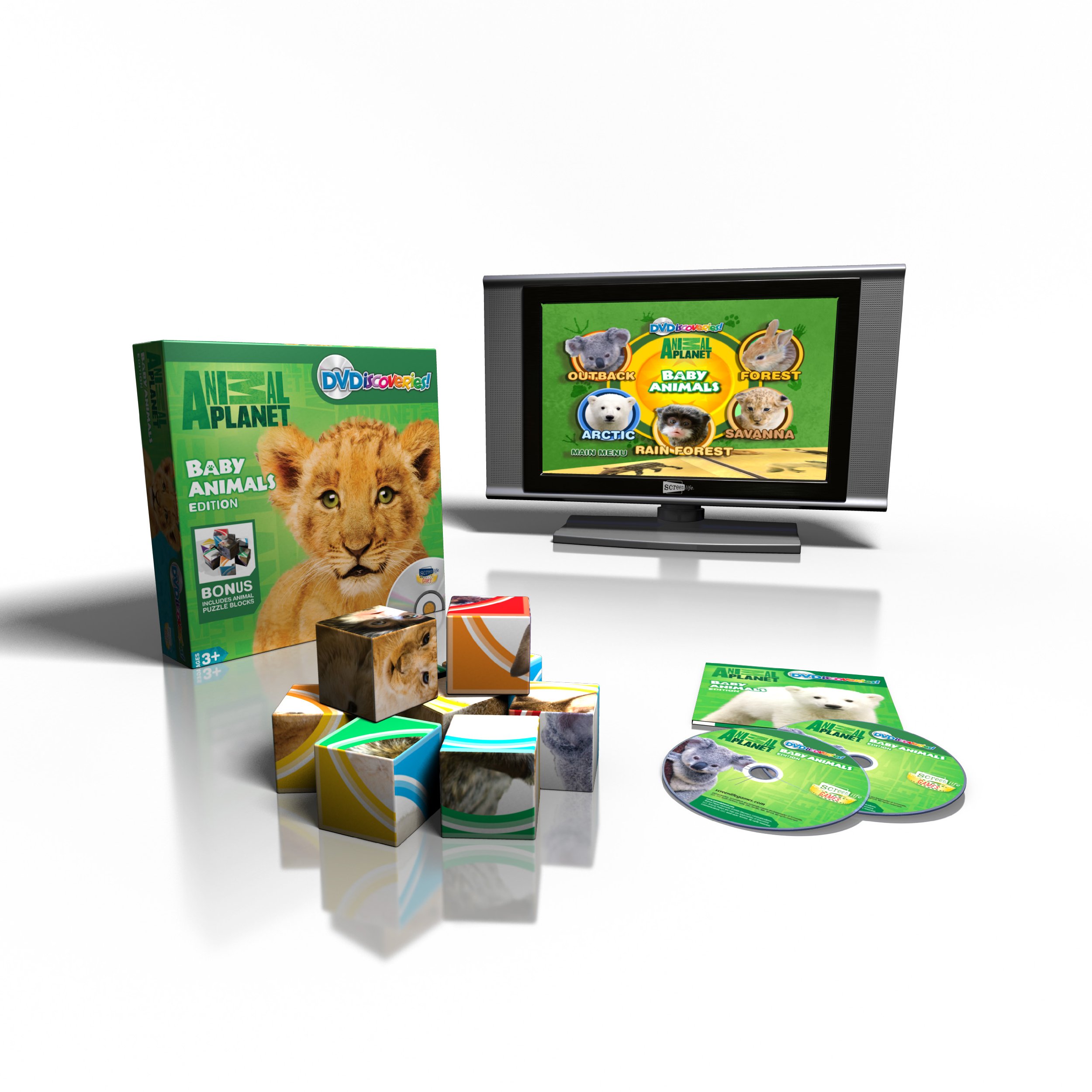 Amazon.com: Screenlife DVDiscoveries - Animal Planet Baby Animals