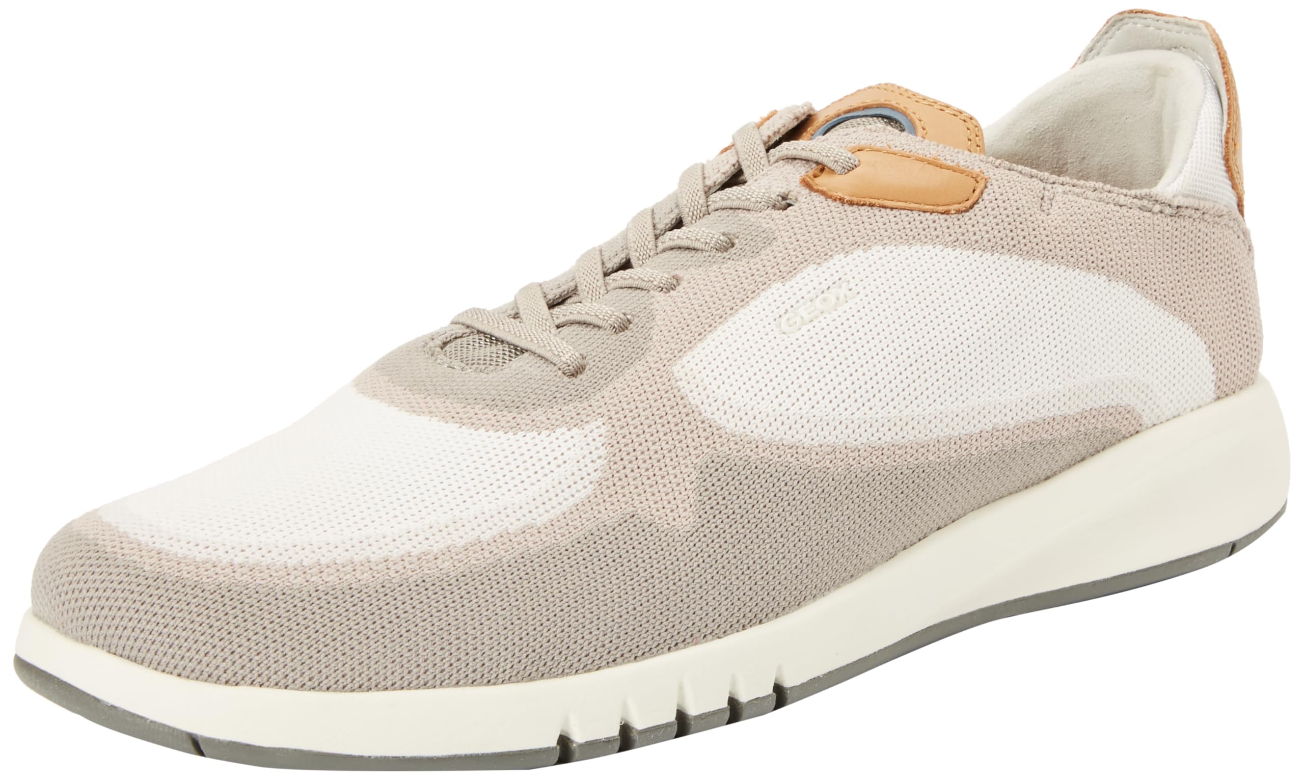 Geox U AERANTIS A Trainers, White/LT Grey, White Lt Grey, 10.5 UK