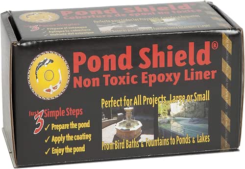 Pond Armor SKU-SKYBLUE-QT-R Non-Toxic Pond Shield Epoxy Paint, 1.5-Quart, Sky