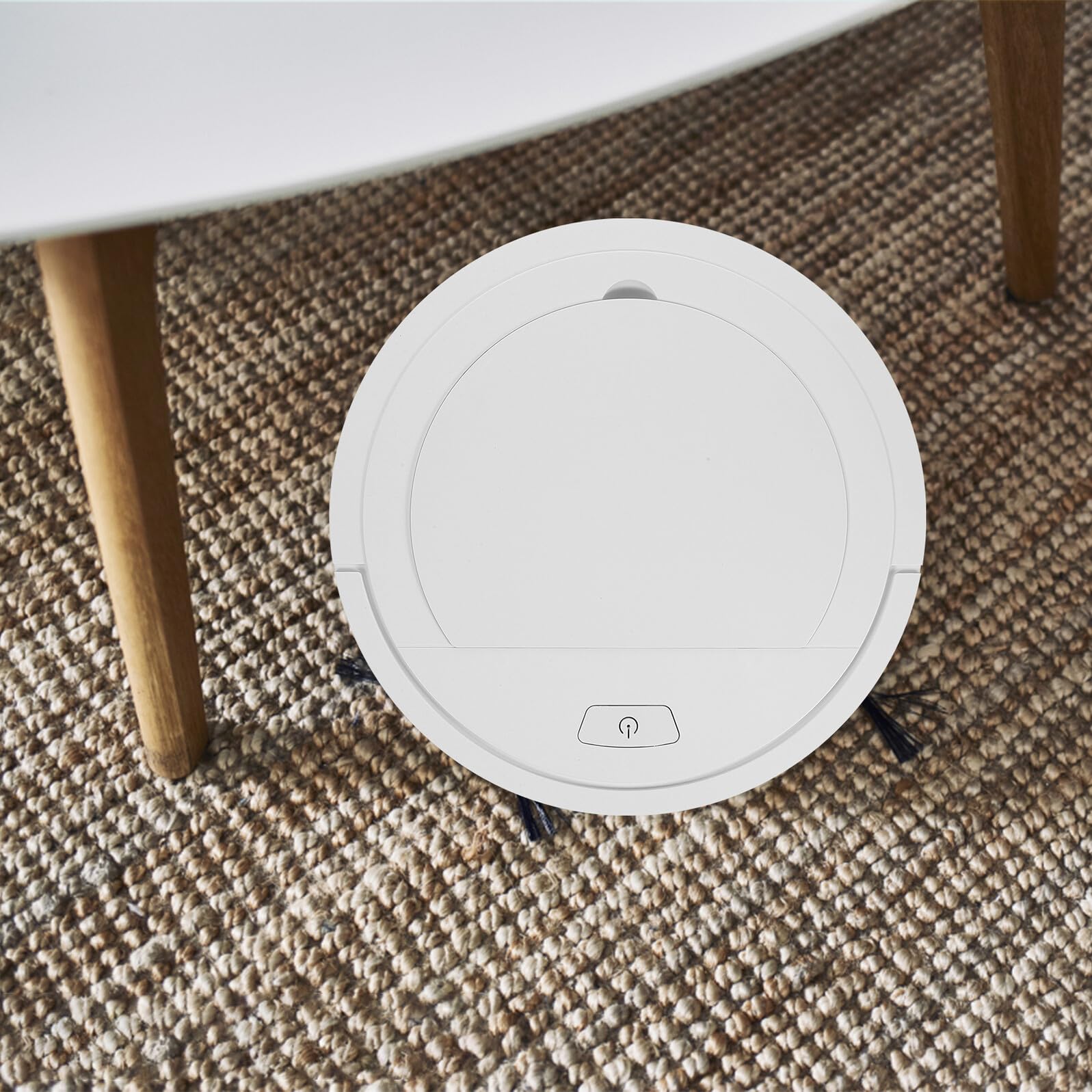 Robot Fregador de Suelos Blanco para Hogar USB Inteligente