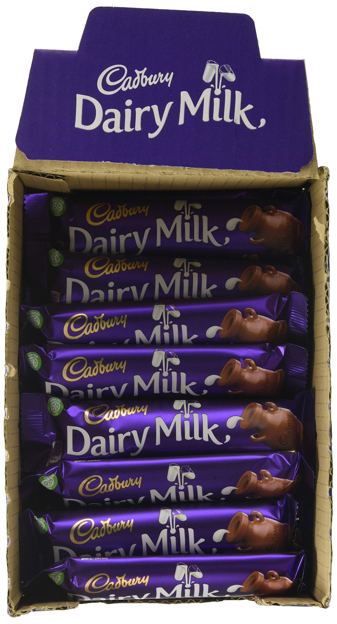 Buy Cadbury Dairy Milk Bar 45g (Box of 48) Online at desertcart UAE