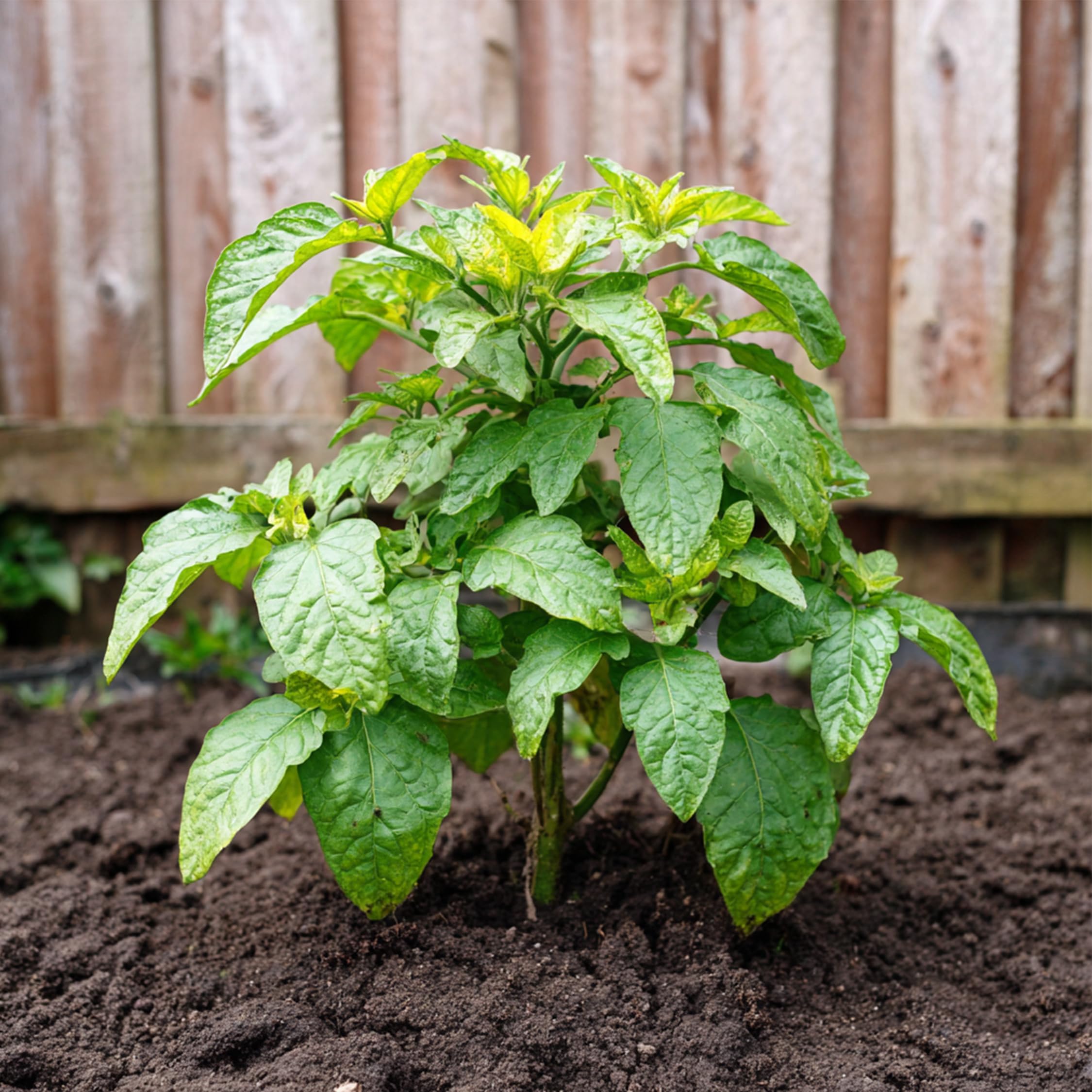 Solanum Muricatum 'Pepino gold' - Poire à melon - Set de 3 - Pot 9cm - Hauteur 25-40cm
