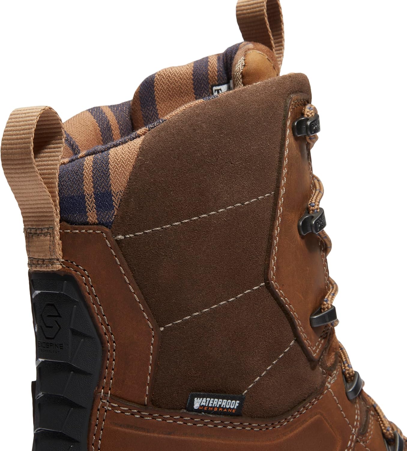 Timberland PRO Siberian, Men's, Brown, Comp Toe, EH, PR, WP/Insulated, Slip Resistant, 8 Inch, Work Boot - Image 7