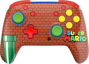 Turtle Beach Rematch Wireless Controller: Mario Bricks Nintendo Switch 2