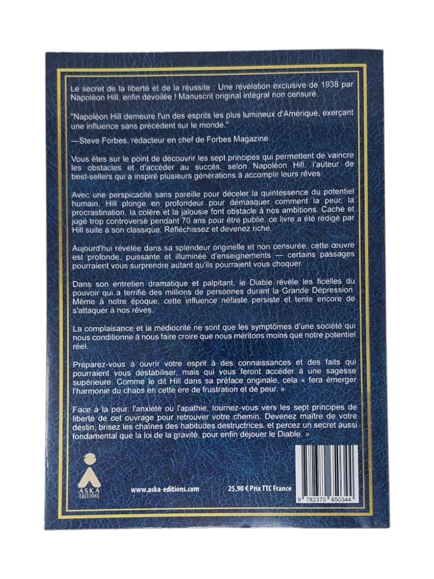 Plus malin que le Diable: Manuscrit Original Non Censuré